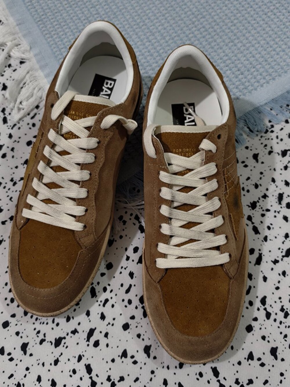 Golden Goose Brown Dirty Sneakers - Picture 3 of 9